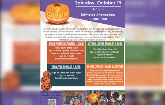 Local Businesses Invited to Boost Brand Visibility through Sponsorship at Milton's Booming Community Events
