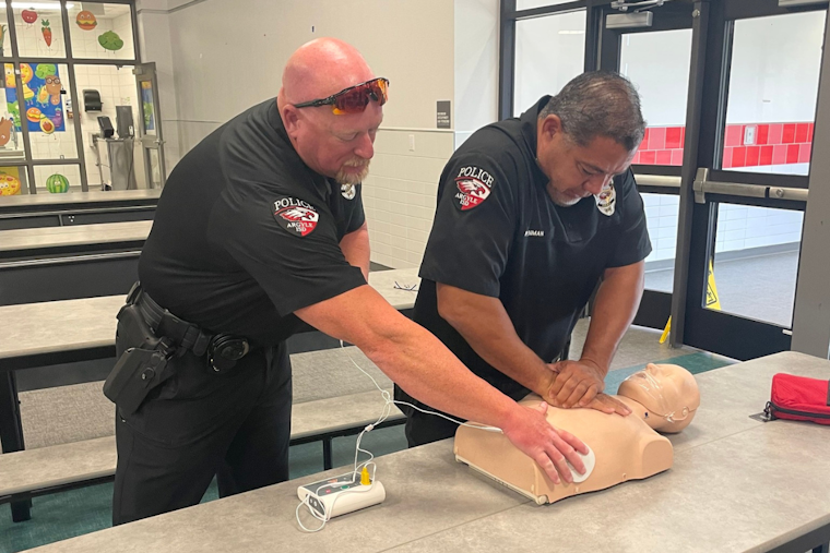 Local Police and Educators Unite for Community CPR Training to Enhance Emergency Preparedness