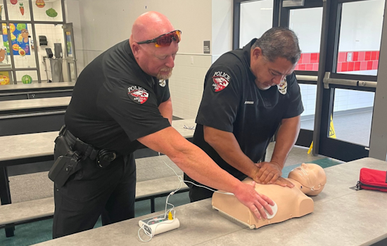 Local Police and Educators Unite for Community CPR Training to Enhance Emergency Preparedness