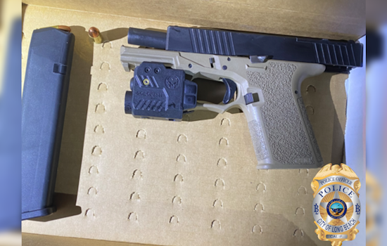 Long Beach Police Seize Firearms, Arrest Prohibited Possessor in Separate Incidents, and Investigate No-Hit Shooting