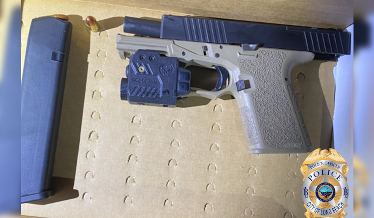 Long Beach Police Seize Firearms, Arrest Prohibited Possessor in Separate Incidents, and Investigate No-Hit Shooting