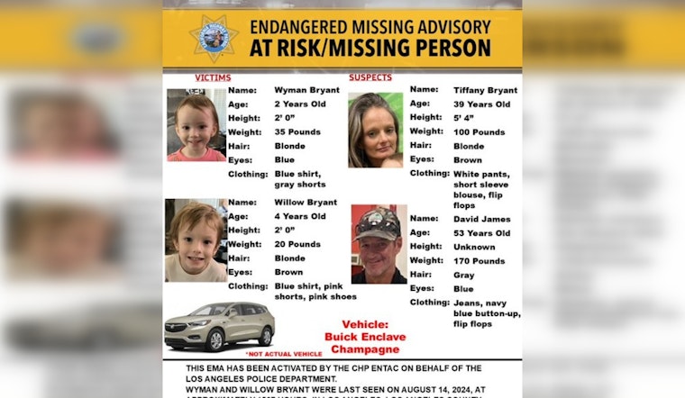 Los Angeles Authorities Launch Urgent Search for Missing Family, Public Help Sought