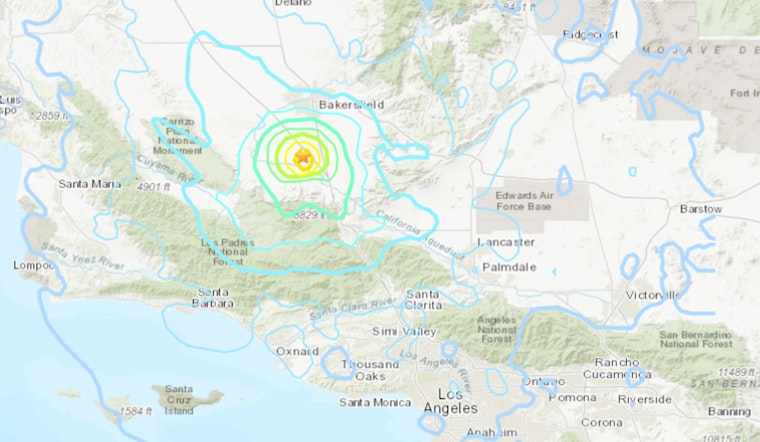 Magnitude 5.2 Earthquake Shakes Southern California, Tremors Felt from Fresno to Orange County