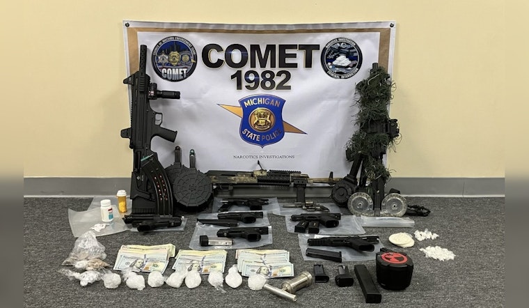 Major Drug Bust in Detroit: Michigan State Police Seize Arms, Cash, and Lethal Drugs