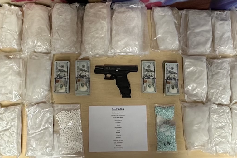 Major Meth Trafficker Apprehended in San Jose, Alameda County Narcotics Task Force Seizes Over 40 Pounds of Drugs