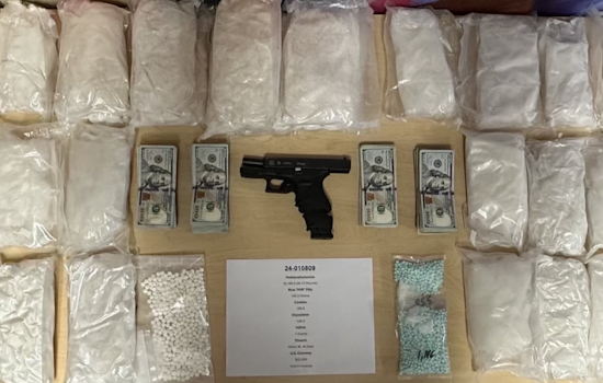 Major Meth Trafficker Apprehended in San Jose, Alameda County Narcotics Task Force Seizes Over 40 Pounds of Drugs