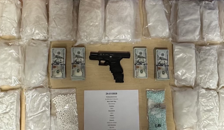 Major Meth Trafficker Apprehended in San Jose, Alameda County Narcotics Task Force Seizes Over 40 Pounds of Drugs