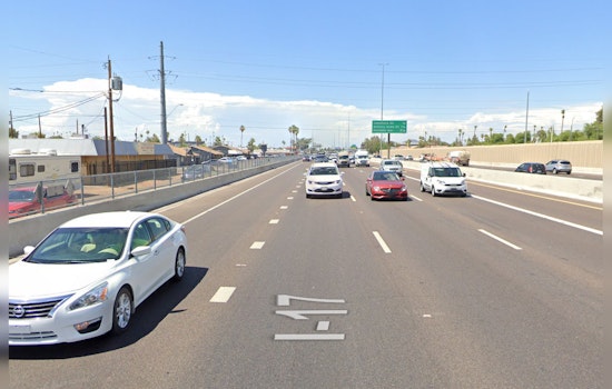 Major Traffic Delays on I-17 Southbound Following Serious Crash Near Camelback Road