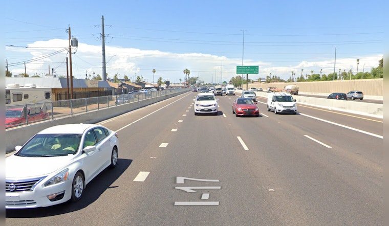 Major Traffic Delays on I-17 Southbound Following Serious Crash Near Camelback Road