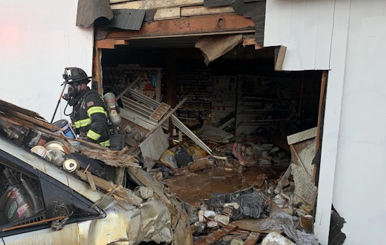Man Arrested for Suspected DUI After Crashing Into North Seattle Warehouse, Passenger Detained