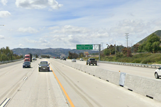 Man Critically Injured After Jumping Onto Vehicle from Sylmar Overpass, Female Passenger Hurt