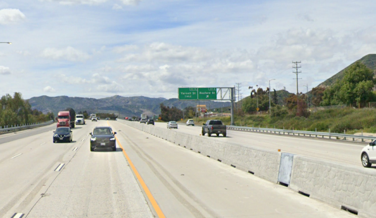Man Critically Injured After Jumping Onto Vehicle from Sylmar Overpass, Female Passenger Hurt