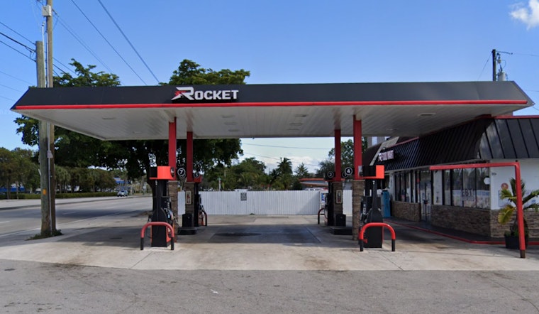 Man Hospitalized After Non-Fatal Shooting at Davie Gas Station, Gunman Sought by Police