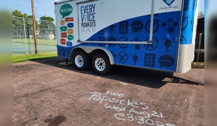 Mankato Engages Hilltop Residents with Popsicle Pop-Up For Neighborhood Input