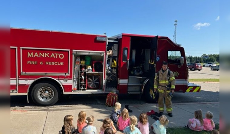 Mankato Fire Crew Fosters Safety and Unity, From Educational Visits at Loyola School to Delight at 'Songs on the Lawn'
