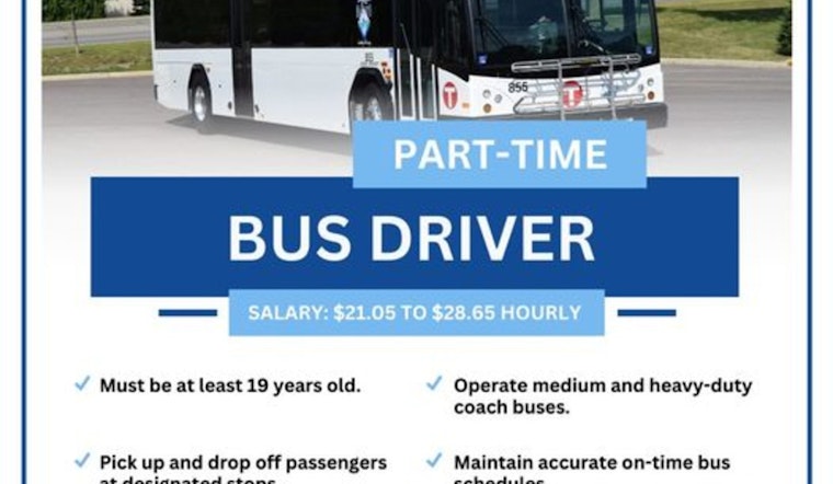 Mankato Seeks Part-Time Bus Drivers to Enhance Public Transportation Services