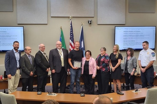 Mankato's Local Hero Kile Hesse Honored with Citizen Appreciation Award for Lifesaving Actions