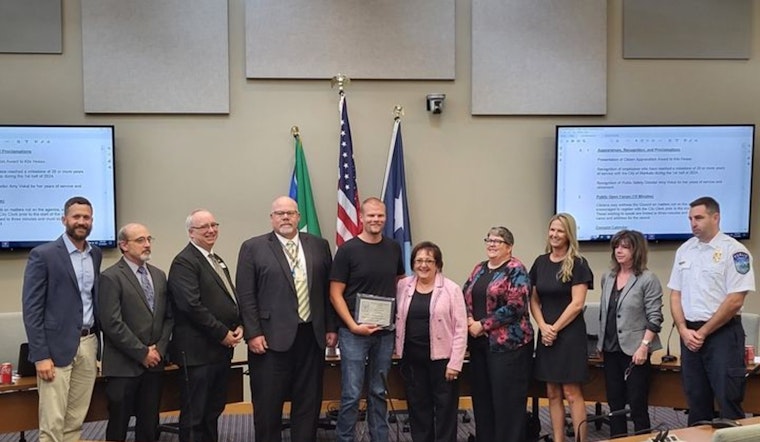 Mankato's Local Hero Kile Hesse Honored with Citizen Appreciation Award for Lifesaving Actions