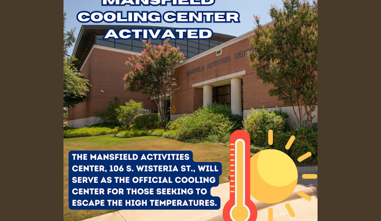 Mansfield Activates Cooling Center Amidst Unusually High Temperatures