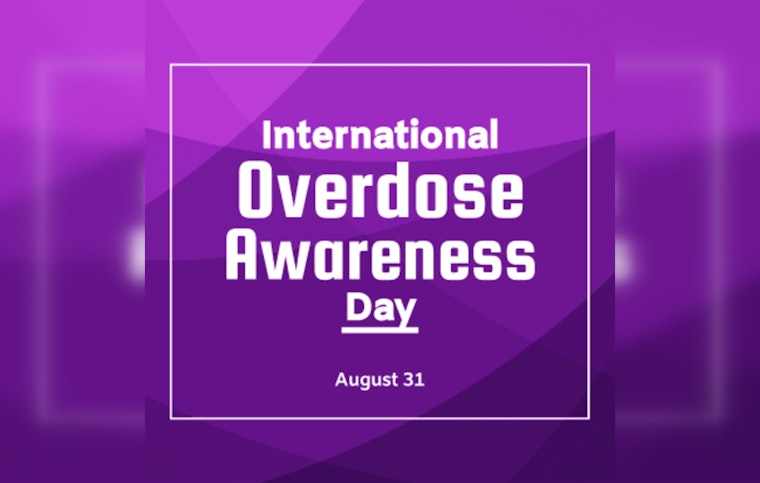 Maple Grove Joins Global Observance of International Overdose Awareness Day with Commemorative Illumination
