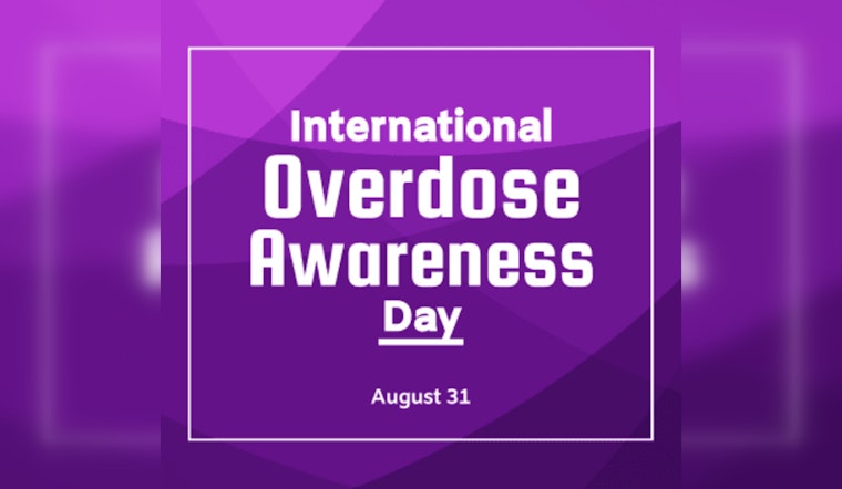 Maple Grove Joins Global Observance of International Overdose Awareness Day with Commemorative Illumination