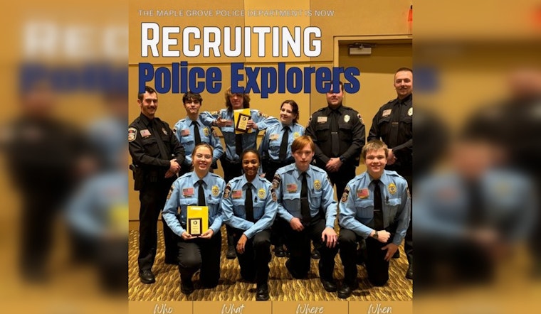 Maple Grove Police Department Invites Youths to Law Enforcement Explorer Program Open House