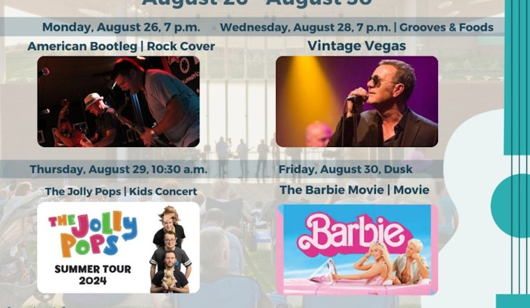 Maple Grove Says Goodbye to Summer Events with Upcoming Live Performances at Town Green