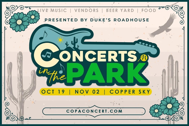 Maricopa Announces Free 'Concerts in the Park' Series for Fall Fun and Live Music at Copper Sky Regional Park