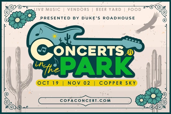 Maricopa Announces Free 'Concerts in the Park' Series for Fall Fun and Live Music at Copper Sky Regional Park
