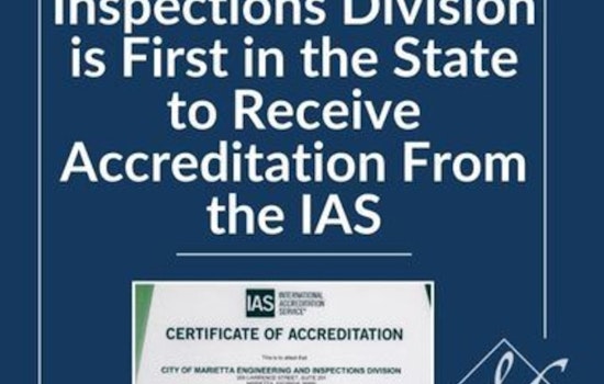 Marietta Sets the Standard as First City in Georgia with IAS-Accredited Building Inspections Division