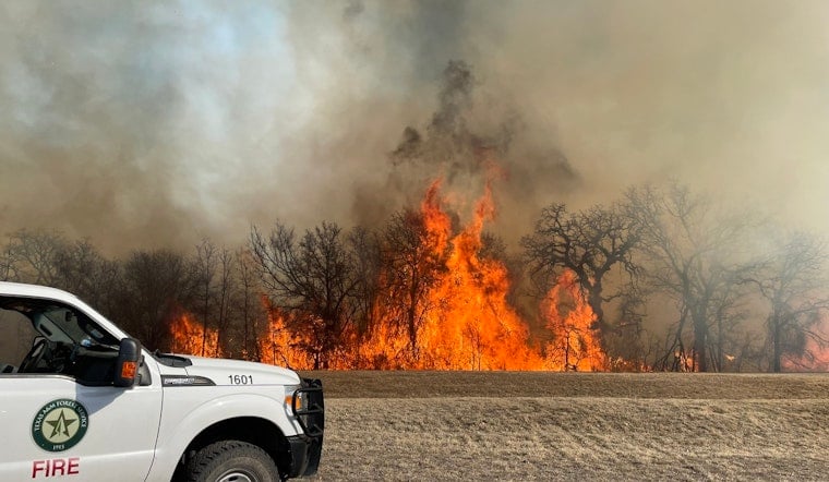 Mason County Struggles as "North Art Complex" Wildfire Engulfs 3,000 Acres, Texas A&M Forest Service and Volunteers Rally for Containment