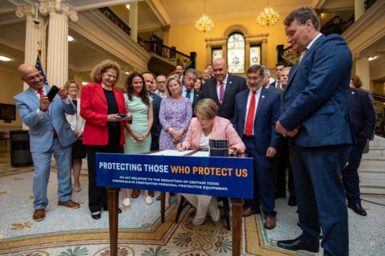 Massachusetts Governor Healey Signs Bill Banning Toxic PFAS Chemicals in Firefighter Gear by 2027