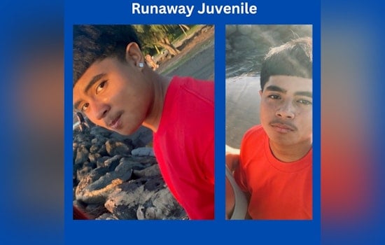 Maui Police Seek Public's Help to Locate Missing Teenager Last Seen in Waiehu