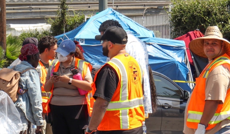 Mayor Karen Bass and Councilmember Kevin de León Secure Housing for Homeless Families in Downtown Los Angeles
