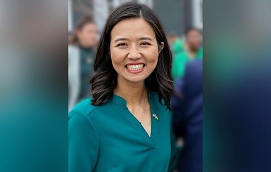 Mayor Michelle Wu Celebrates Opening of Renovated McGann Playground in Hyde Park, Boston