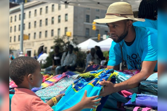 Mayor Scott Leads the Charge with "Back to School Kick-Off" Event