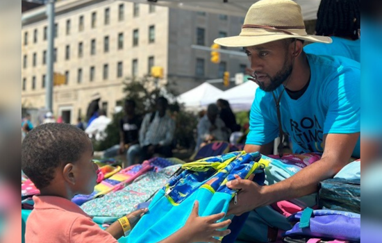 Mayor Scott Leads the Charge with "Back to School Kick-Off" Event