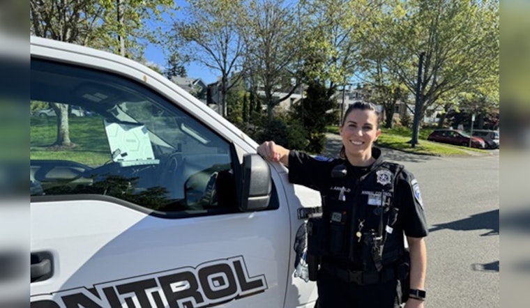 Meet Kirkland's New Badge-Wearing Animal Control Officer at Juanita Beach Park This Saturday