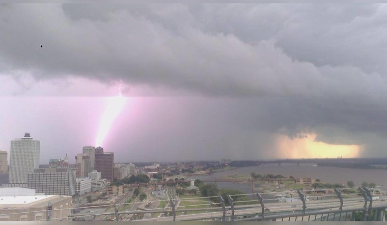Memphis Forecast, Week of Showers and Storms Ahead, Says NWS