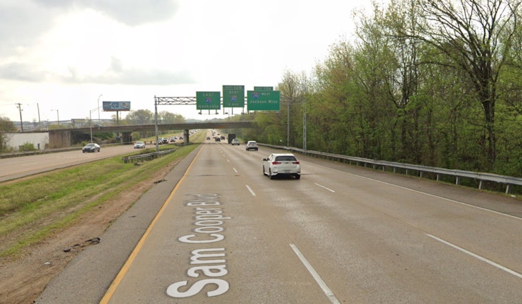 Memphis Motorists Alert, Sam Cooper Boulevard Lane Closures Scheduled for Bridge Repairs Starting August 2