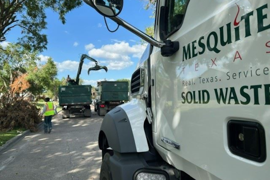 Mesquite Nears Completion of Storm Debris Cleanup, Invites Residents to Utilize Convenience Center