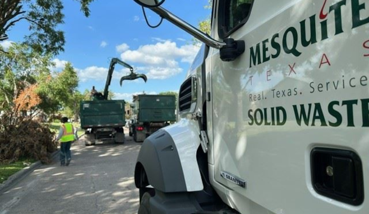 Mesquite Nears Completion of Storm Debris Cleanup, Invites Residents to Utilize Convenience Center