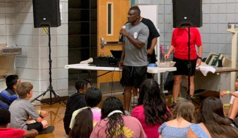 Mesquite Teens Inspired by Officer "Blade" Bowen's Closing Speech at Epic Summer Teen Experience Finale