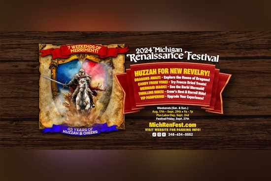 Metro Detroit Bustles with Weekend Events Including Woodward Dream Cruise, Renaissance Festivities, and Global Cuisine