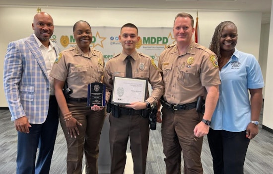 Miami's Newly-Minted Officer Hailed as Hero for Saving Stabbing Victim's Life at Miami Gardens Gym