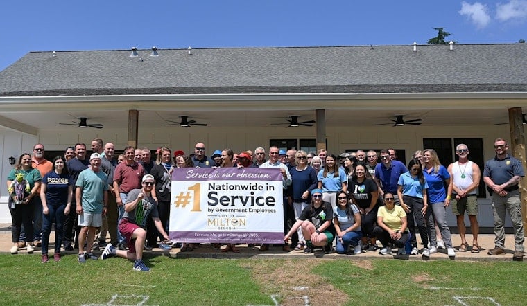 Milton Celebrates Exceptional City Employees with Core Value Awards at Sparkling Community Event