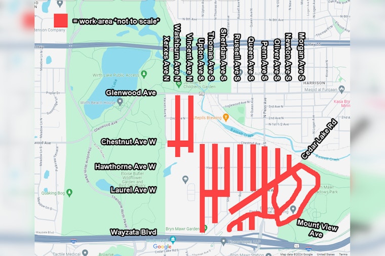 Minneapolis Bryn Mawr Neighborhood Sees Progress in Infrastructure Upgrades, Gas Main Installations Near Completion