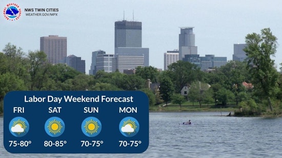 Minneapolis Welcomes Balmy Weekend with Clear Skies and Rising Temperatures
