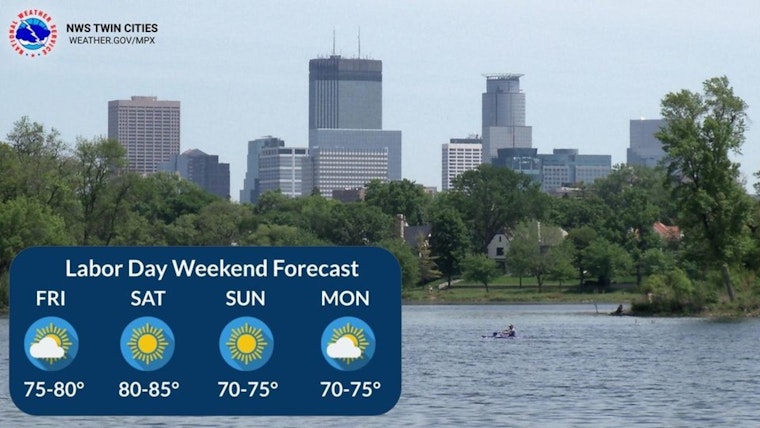 Minneapolis Welcomes Balmy Weekend with Clear Skies and Rising Temperatures