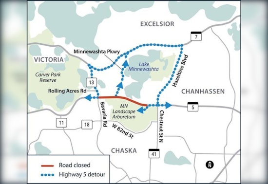 Minnesota Highway 5 Reopens Ahead of Schedule, Easing Travel in Victoria and Chanhassen